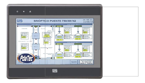 Película Flexível Nano Glass Monitor Ihm 7 Polegadas