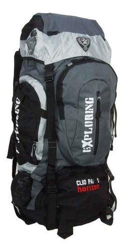 Mochila Camping 70l Da Clio 100% Poliester Mc5386 Trilhas