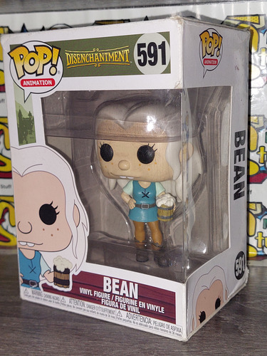 Funko Pop Bean #591 Disenchantment Animation Original (Usado)