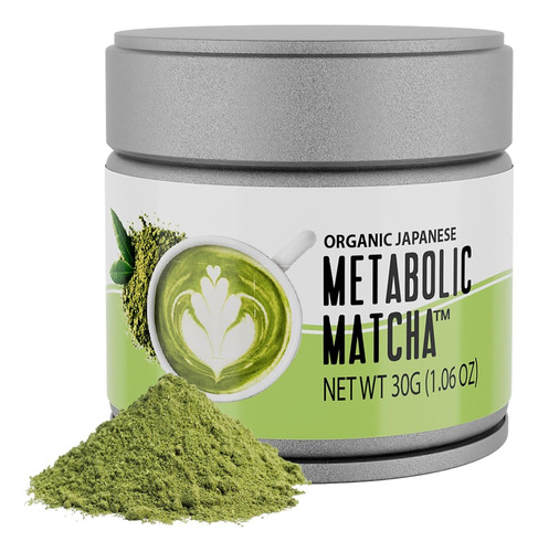 Metabolic Matcha Te Verde Organico Naturalslim 30 Gr