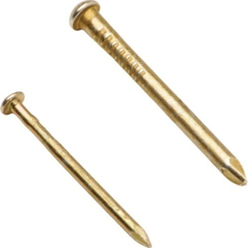 Clavos Para Telar 2,00x24mm X500un -cab. Redonda- Dorados-