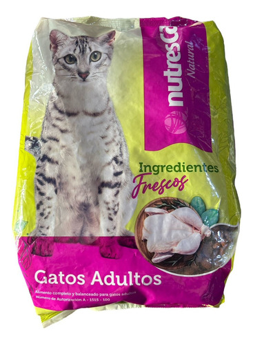 Comida Para Gato 1.5kg Adulto Nutres Cat Natural