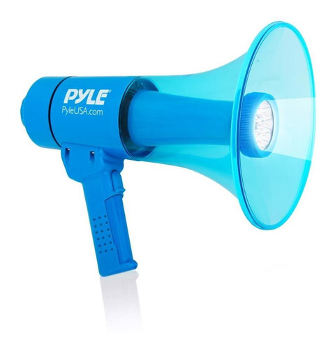 Megáfono Resistente Al Agua Con Luz  Pyle-pro Pmp67wltb