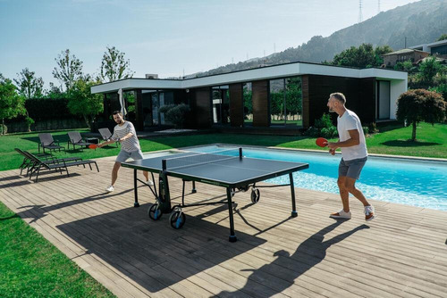 Mesa De Ping Pong Ppt 930 - 2 Exterior Cor Preto Tamanho Unico