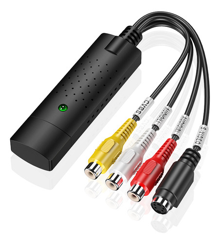 Adaptador De Placa De Captura De Áudio E Vídeo Usb Para Dvd