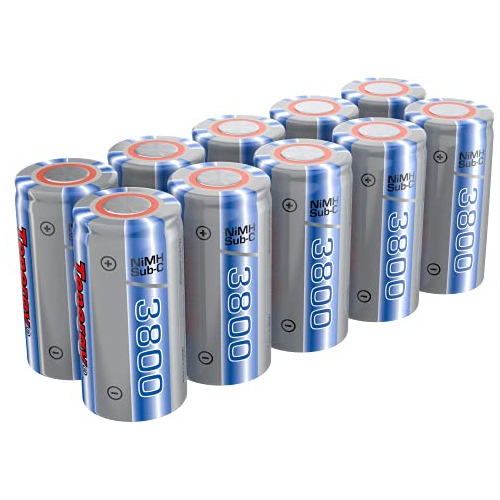 Nimh Subc 1.2v 3800mah Rechargeable Batteries, For Powe...