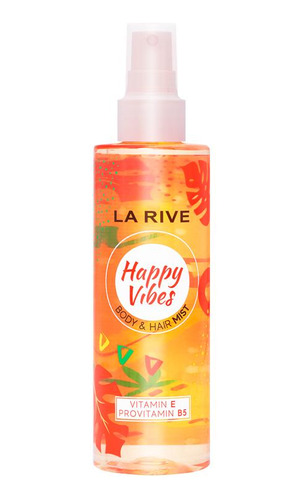 La Rive Happy Vibes Body & Hair Mist Body Splash 200 Ml