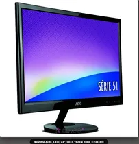 Comprar Monitor 23 Pol Aoc Led 2351fh Widescreen Vga Hdmi