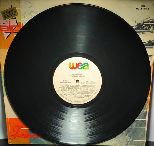 Lp Vinil - Alphaville - Forever Young (Usado)