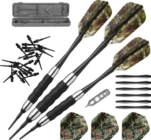 Fat Cat Realtree Frondosa Hd Camo Soft Tip Dardo Estuche 16