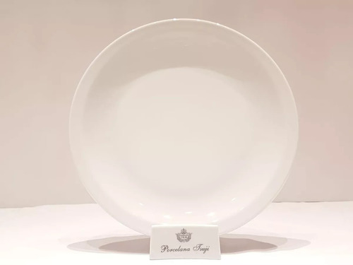 12 Platos Playos 27 Cm Porcelana Tsuji Linea 450 (docena)