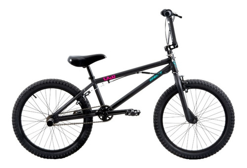 Bicicleta Ghost Law Freestyle Rodada 20 Negro Bmx