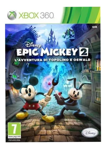 Jogo Disney Epic Mickey 2 The Power of Two Xbox 360 Usado - Meu Game  Favorito