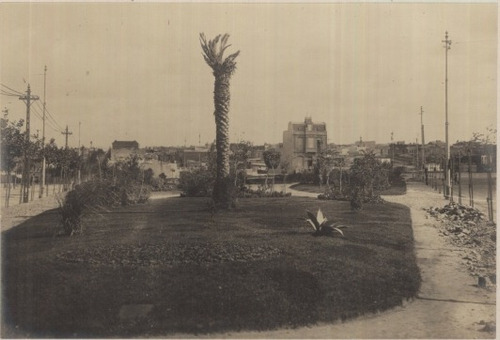 Montevideo Antiguo Plaza Varela Año 1910 - Lámina 45x30 Cm.