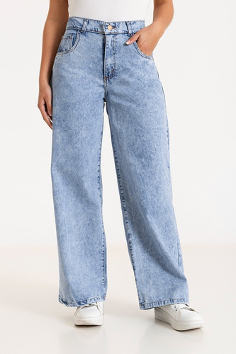 Pantalón Wide Leg Jean Colores