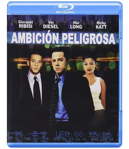 Ambición Peligrosa Vin Diesel Pelicula Bluray