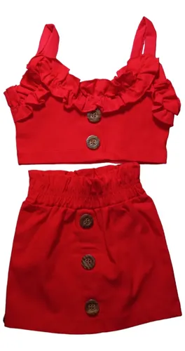 Pollera volados 2019 sale