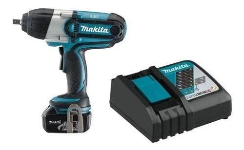 Imagem 1 de 5 de Chave De Impacto Dtw450 Makita + Bateria + Carregador Bivolt