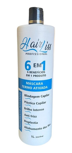 Progressiva Semi Definitiva 6 Em 1 Liso Hair 1l Original