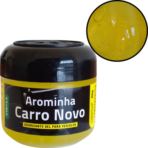 Aromatizante Automotivo Gel Carro Novo 60g Vonixx/vintex