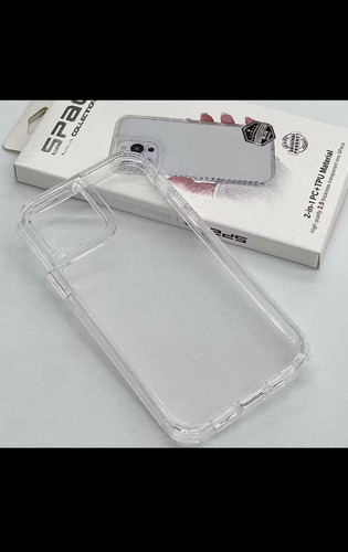 Capinha Space Anti Impacto Compativel Com Iphone Verde Água Lisa