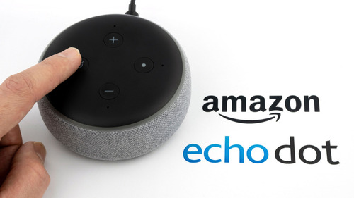 Imagen 6 de 6 de Amazon Echo Dot 3rd Gen con asistente virtual Alexa carbón 110V/240V