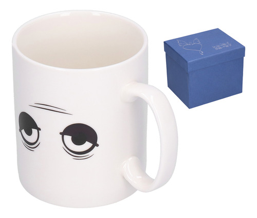 Taza De Leche Con Estampado De Ojos Grandes Que Cambia De Co