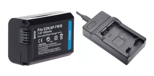 Bateria + Cargador P/sony Np-fw50 P/ A7 A7ii A7s A6000 A6300