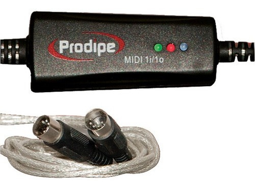 Interface Midi Usb Prodipe Midi In/midi Out Cable 2m - Prm