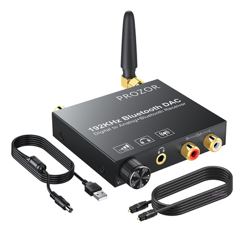 Dac Receptor Bluetooth Audio Digital Analogo 192khz Estéreo
