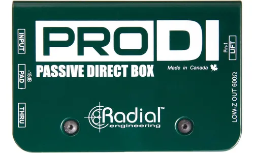 Radial Pro Di Caja Directa Pasiva