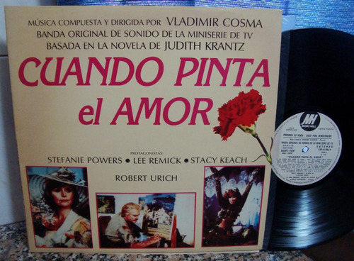 Vinilo Cuando Pinta El Amor Banda Sonora - Impecable 