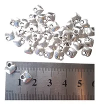 Comprar 25 Dijes Corazon Metal Bijouterie Insumos Armadores Pulseras