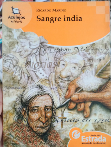  Sangre India Ricardo Mariño Estrada Azulejos Impecable!