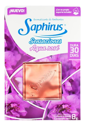 Lámina Sensación Saphirus Aromatizante Pequeños Espacios