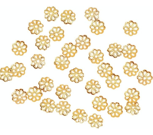 Hermosas Cuentas De 0 236 In En Tono Dorado Para Hacer Joyas