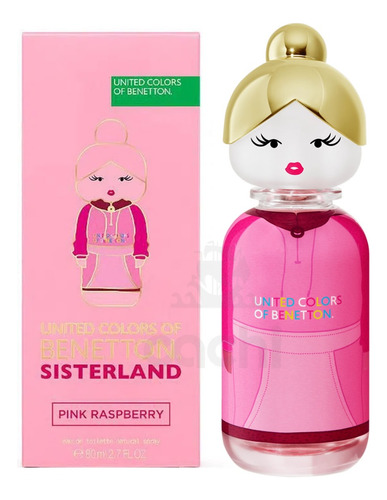 Perfume Benetton Sisterland Pink Raspberry Edt 80ml