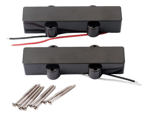 Nuevo 2 Piezas Cerradas 5 Cuerdas Pastillas De Bajo