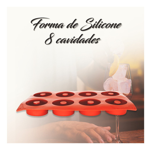 Imagem 6 de 7 de Forma De Silicones Gesso Sabonete Artesanal Molde 8 Cav