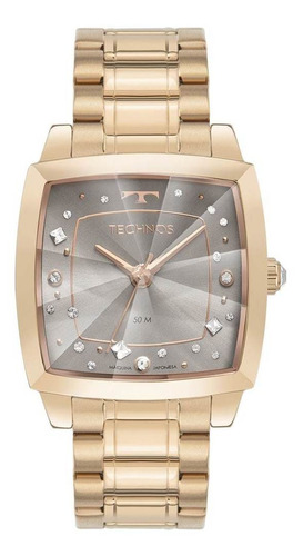 Relógio Technos Feminino Crystal Rosé - 2036mnf/1c