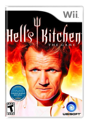 Jogo Midia Fisica Lacrado Hells Kitchen The Game Wii