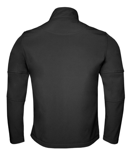 Imagen 3 de 3 de Softshell Termico Con Micropolar Corporativo Hombre