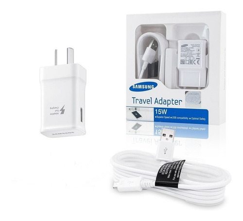 Cargador Samsung Travel Adapter Carga Rapida 15w 