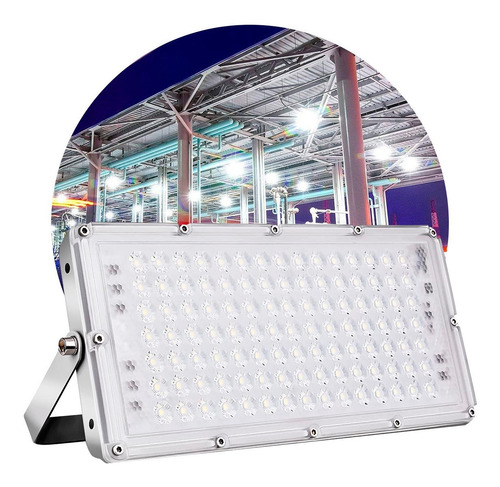 Reflector Led 100w Multiled Ultrachato Alta Potencia