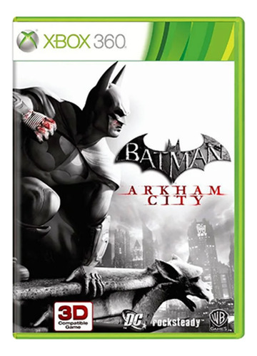 Jogo Batman Arkham City - Xbox 360 Barato