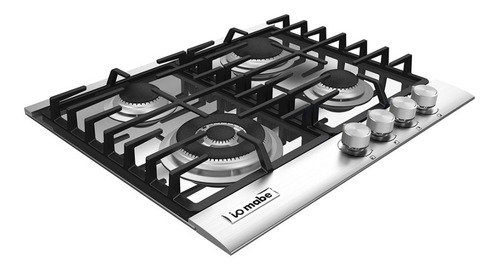 Imagen 2 de 4 de Tope Cocina 4 Hornillas 60cm A Gas Vidrio Reflecta 120v Mabe