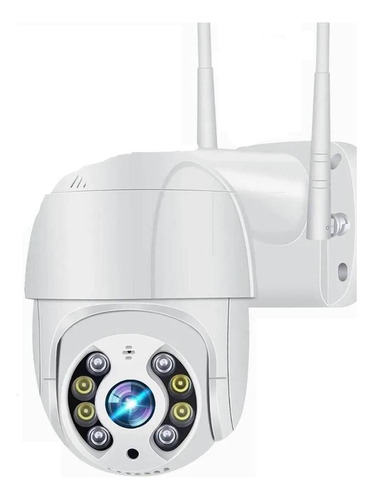 Cámara de seguridad Genérica MQK051 con resolución de 2MP visión nocturna incluida blanca