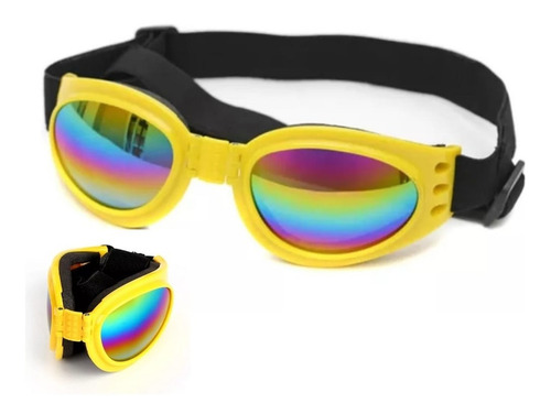 Imagen 2 de 10 de Gafas Lentes De Sol Uv Para Perro Mascotas Mediana A Grandes