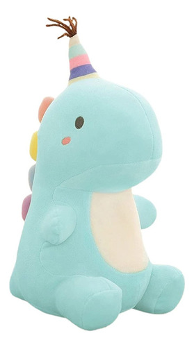 Peluche De Dinosaurio De 30 Cm Perfecto Para Regalar Color Azul