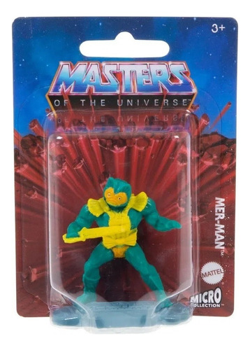 Figura Micro Masters Of The Universe Aquático Mattel Gyd67